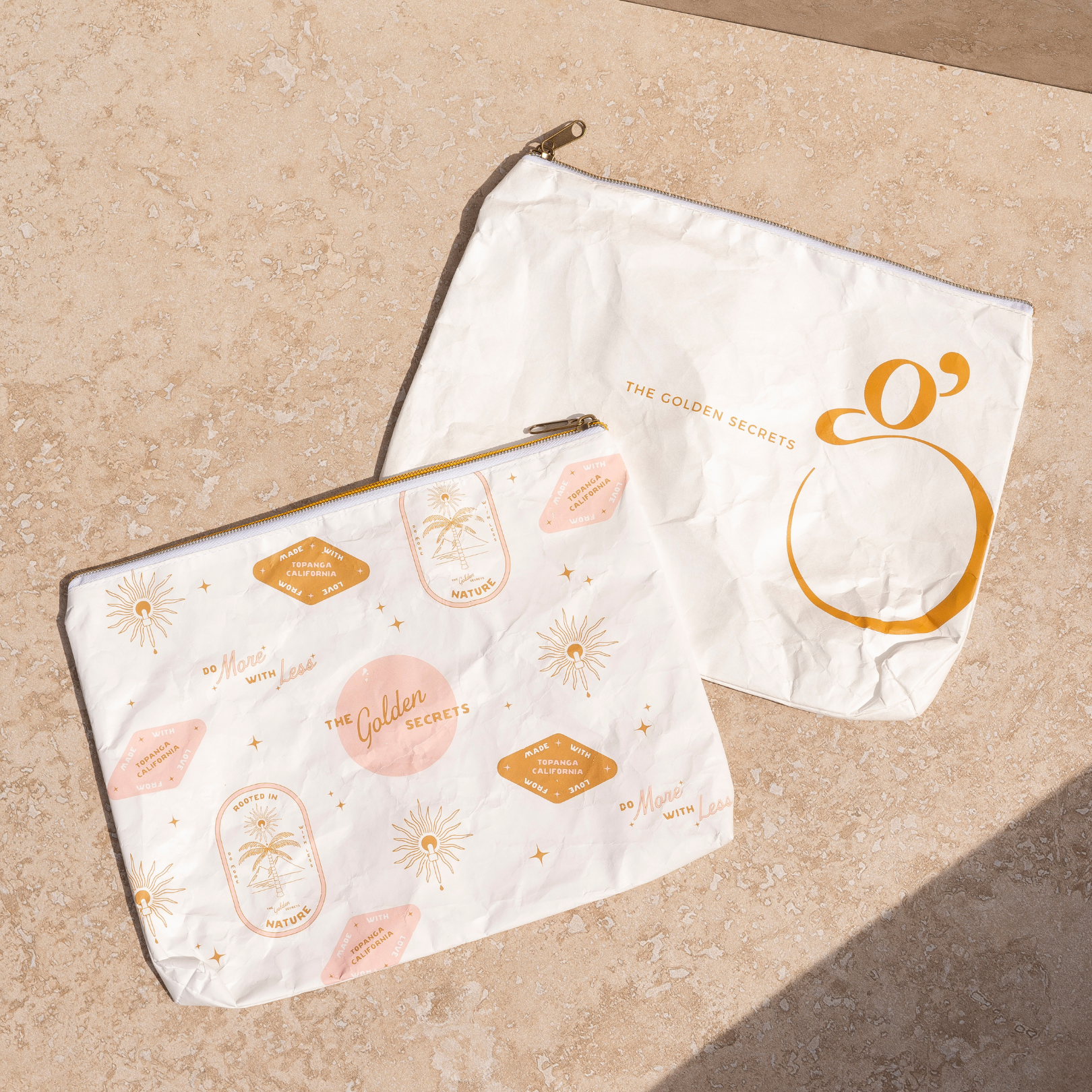 The Golden Secrets Skincare Bags